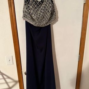 Size 14 pomp & pageantry navy blue